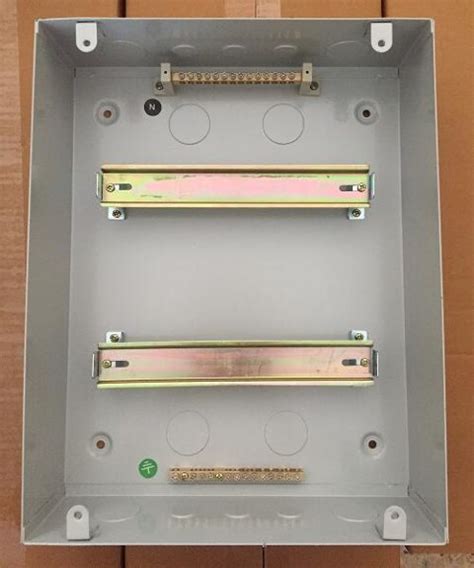 din rail distribution box|din rail mount receptacle box.